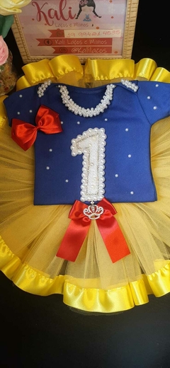 Kit tule branca de neve