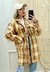 Maxi camisa xadrez Brenda - comprar online
