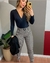 Calça xadrez Roberta na internet