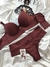 Conjunto Bojo Liso Marsala na internet