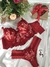 Conjunto de Renda Guipir Vermelho - SEVEN LINGERIE