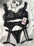 Conjunto Dama da Noite Preto - SEVEN LINGERIE