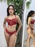 Conjunto de Renda Guipir Vermelho - comprar online