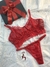Conjunto Beijo Vermelho - comprar online