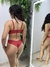 Conjunto de Renda Guipir Vermelho na internet
