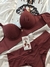 Conjunto Bojo Liso Marsala - loja online