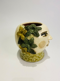 CACHEPOT P FLORES DELLY FIGUEIREDO - Pedro Paschoal Objetos & Arte