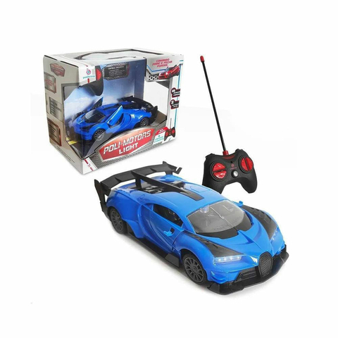 Carrinho de Controle Remoto Poli-Motors Light Azul - Polibrinq