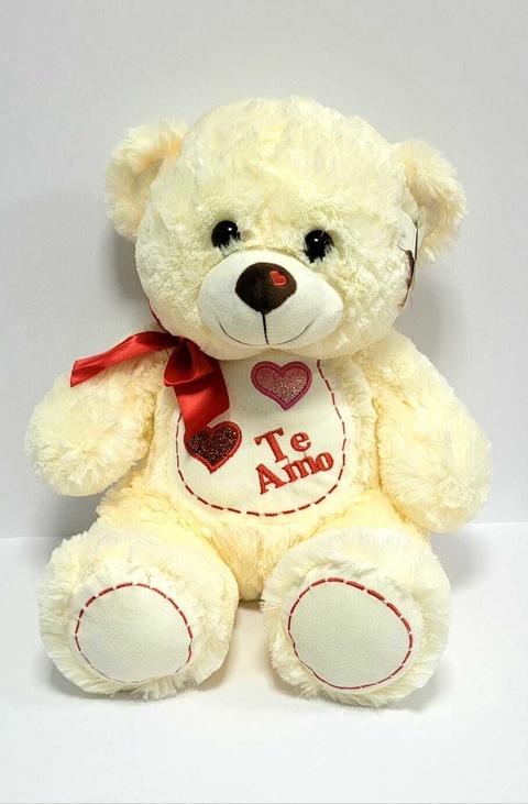 Urso Coração Te Amo 38cm - Pelúcia FE6869 - Fyzzy