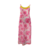 Slip Dress Duda Tule Estampado Decote Frufru - comprar online