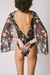 Body Decote Maria Fulozinha Tule Estampado - comprar online