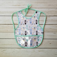 Babero para comer Conejos en pijama - comprar online