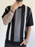 Remera Lines Negro en internet