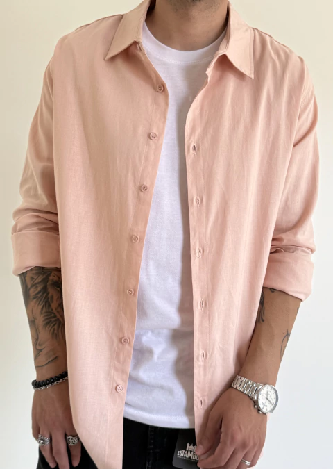 Camisa Carmen Rosa