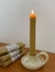 Vela natural de cera de abelha