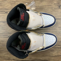 Jordan 1 Retro High Union Los Angeles Blue Toe - loja online
