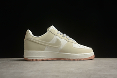 Nike Air Force 1 07 Low Cream Red Off White Gum AC - comprar online