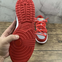 Imagem do Nike Dunk Low Off-White University Red