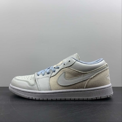 Jordan 1 Low Canvas Grey Cream