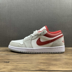 Jordan 1 Low Light Smoke Grey Gym Red