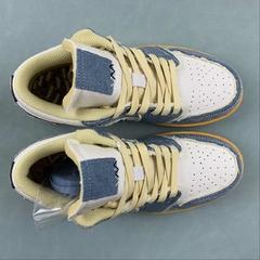Imagem do Jordan 1 Low SE WRMK Sashiko Denim