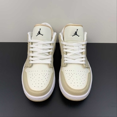 Jordan 1 Low SE Sail Rattan University Red - Born Sneakers