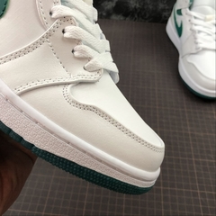 Jordan 1 Mid White Mystic Green - comprar online