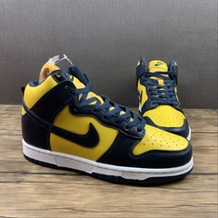 Nike Dunk High Michigan na internet