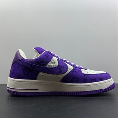 Louis Vuitton Nike Air Force 1 Low By Virgil Abloh White Purple - comprar online