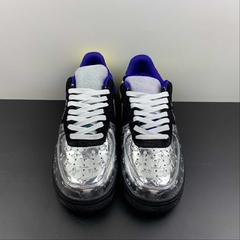 Imagem do Louis Vuitton Nike Air Force 1 Low By Virgil Abloh Black Metallic Silver