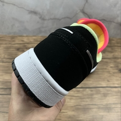 Jordan 1 Low Black Aurora Green Laser Orange - loja online
