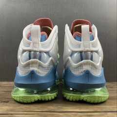 Nike LeBron 19 Dutch Blue Lime Glow - Born Sneakers