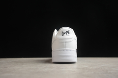 A Bathing Ape Bape Sta Low M2 White Leather - loja online