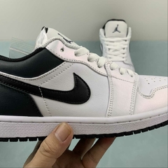 Jordan 1 Low White Black Outlet - Born Sneakers