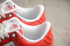 A Bathing Ape Bape Sta Patent Leather White Red - comprar online