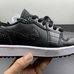 Jordan 1 Retro Low Golf Black Croc - Born Sneakers