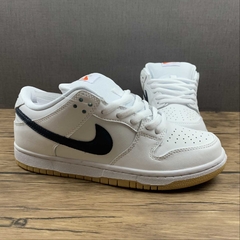 Nike SB Dunk Low Orange Label White Navy na internet