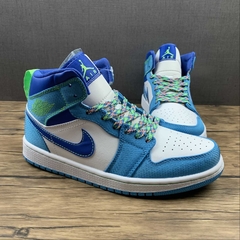 Jordan 1 Mid SE Sprite Blue na internet