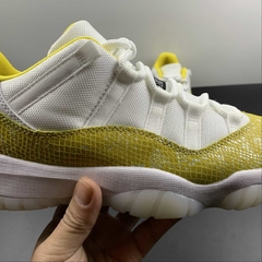 Jordan 11 Retro Low Tour Yellow Snakeskin - Born Sneakers