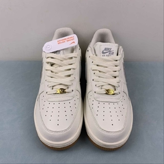 Nike Air Force 1 '07 Low Anniversary 40th Years Beige/Light Grey Custom - loja online