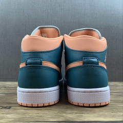 Jordan 1 Mid Dark Teal Green - Born Sneakers