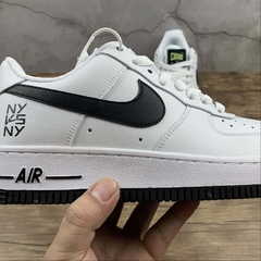 Nike Air Force 1 Low NY vs. NY White Black - Born Sneakers