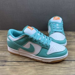 Nike Dunk Low White Turquoise na internet