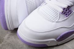 Jordan 4 Retro White/Purple Custom na internet