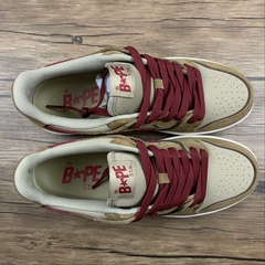 Bape Sk8 Sta Low Wheat Red - loja online