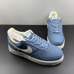 Nike Air Force 1 Low Blue Denim Custom na internet