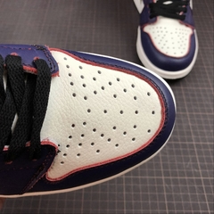 Imagem do Jordan 1 Retro High Defiant SB LA to Chicago