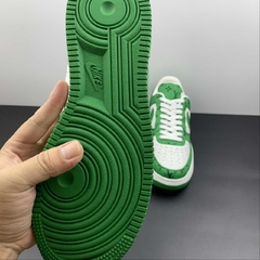 Imagem do Louis Vuitton Nike Air Force 1 Low By Virgil Abloh White Green