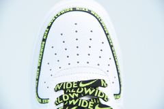 Imagem do Nike Air Force 1 Low Worldwide White Blue Fury Volt