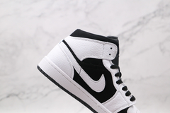 Jordan 1 Mid White Black - loja online